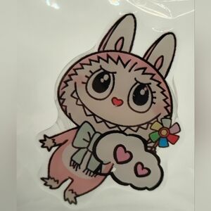 Labubu Pink Phone Grip